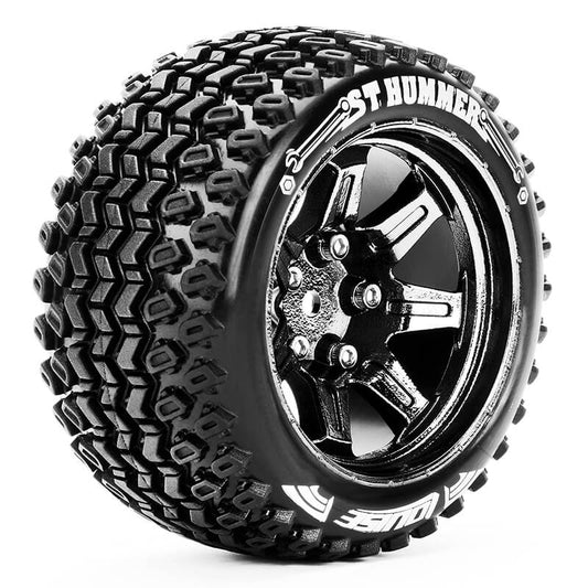 Louise RC St-Hummer 1:10 Soft Hex 14mm Black Chrome Arrma G L-T3209SBCM