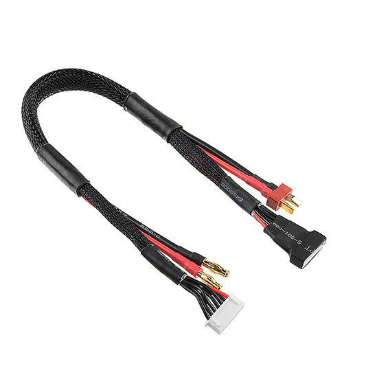 Corally Charge/Balance Lead Tplug 6S Charger 6S XH Connector - 6S XH Connector 14AWG Ultra V+ Wire