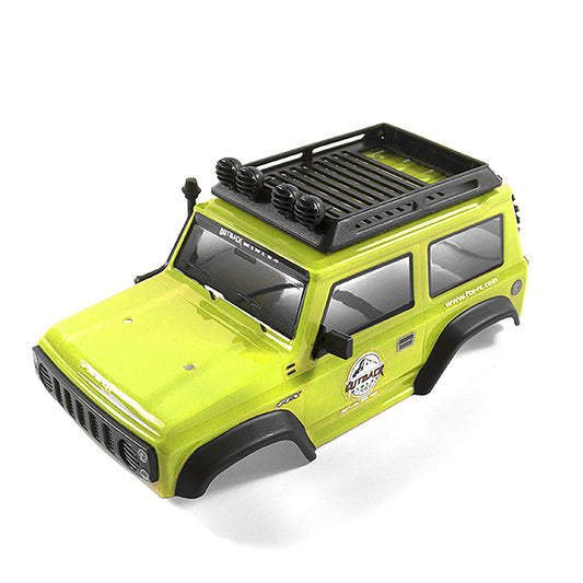 FTX Mini Outback 2.0 Paso Lexan Body/Parts - Yellow FTX9337YL