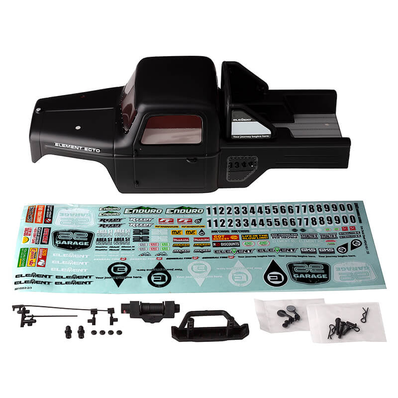 Element RC Enduro Ecto Black Body Set Painted EL42179