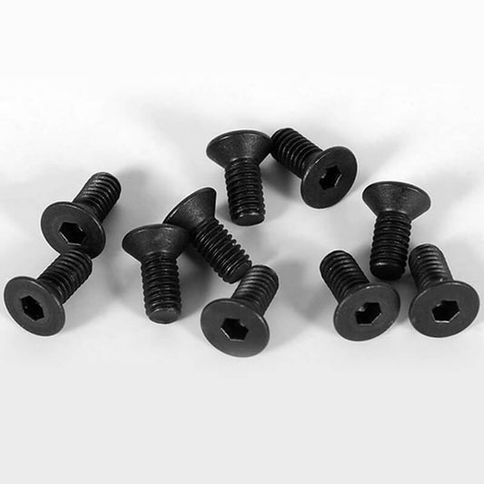 RC4WD Steel Flat Head Socket Cap Screws M2.5 X 6mm (10) Z-S1205