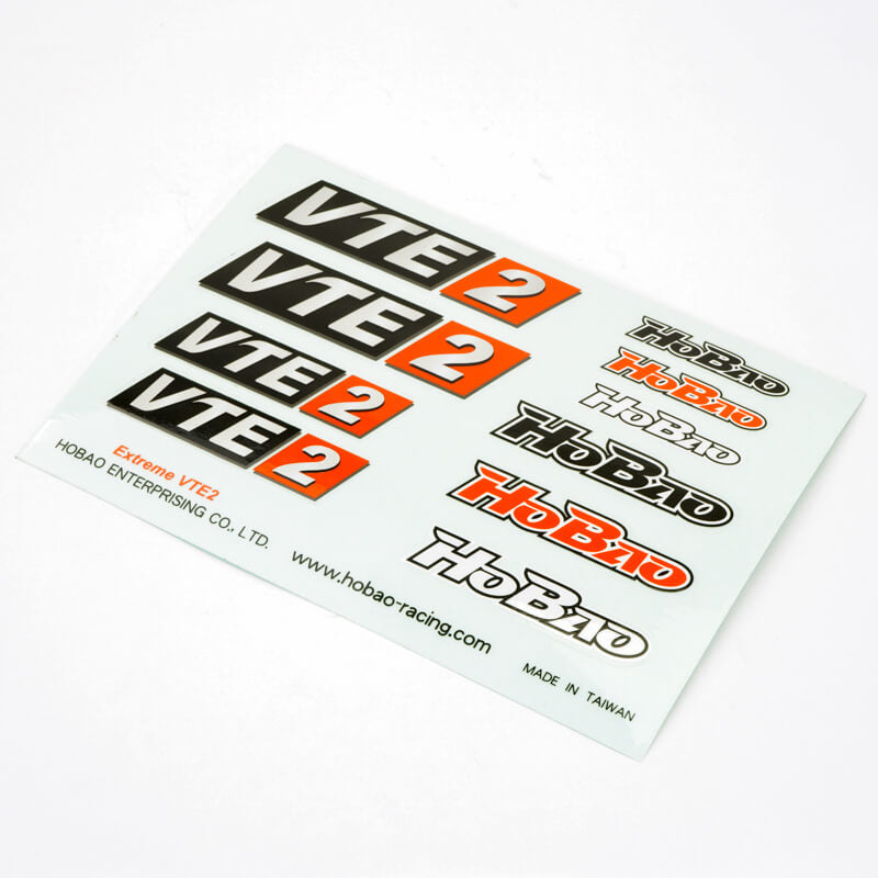 HoBao Hyper VTE2 Decal Sheet VTE2-D1