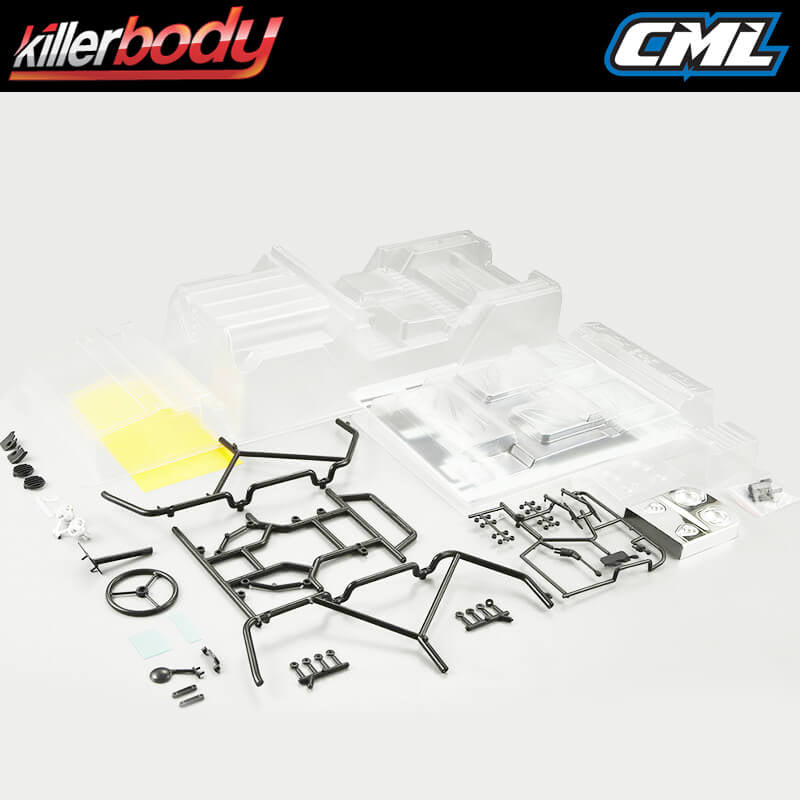 Killerbody Warrior 1:10 Crawler Clear Body KB48442