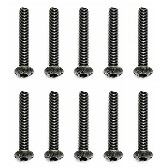 Team Associated M3 X 20 Button Head Hex Screws (10) AS25188