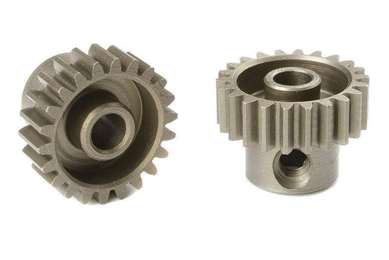 Corally 48 dp Pinion Short Hardened Steel 22 Teeth Shaft Dia. 3.17mm