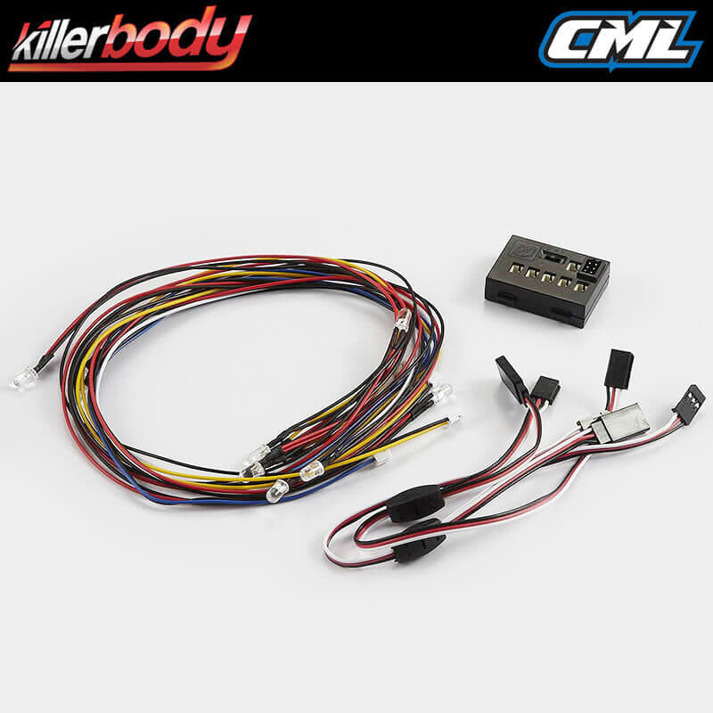 Killerbody LED Light System w/Control Box (10 Leds) KB48101