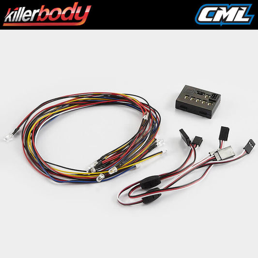 Killerbody LED Light System w/Control Box (10 Leds) KB48101