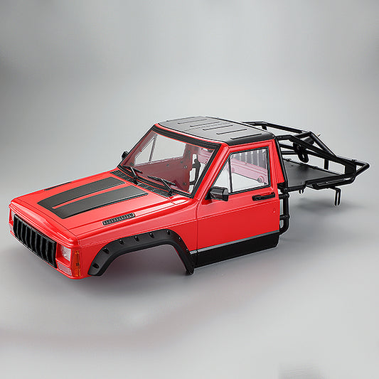 Fastrax 1:10 Rockee Pick-Up & Rear Cage Hardbody 313-324mm - Red FAST2500R