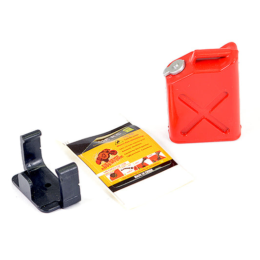 Fastrax Painted Fuel Jerry Can & Mount - Red FAST2326R