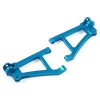 Fastrax TRX Blue Alum Rear Lower Arms Fits Mini Slash FTTX281