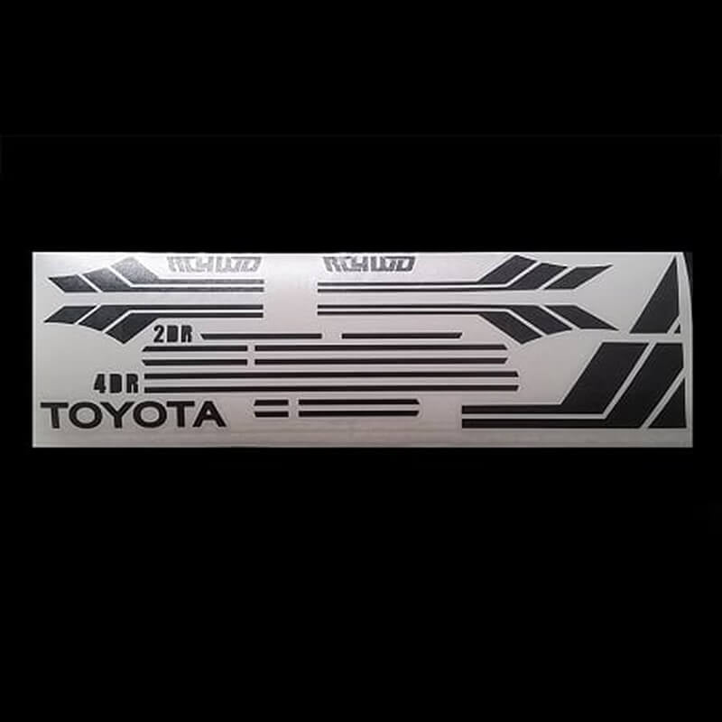 RC4WD Clean Stripes for Mojave II 2/4 Door Decal Sheet (Blac Z-B0143