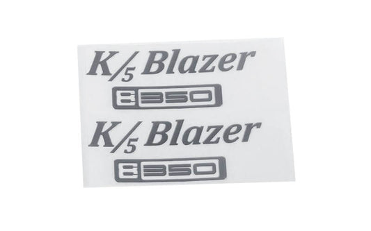 RC4WD Metal Logo for Axial SCX10 II 1969 Chevrolet Blazer