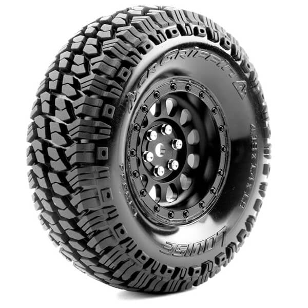 Louise RC Cr-Griffin 1:10 Super Soft Black Hex 12mm L-T3344VB