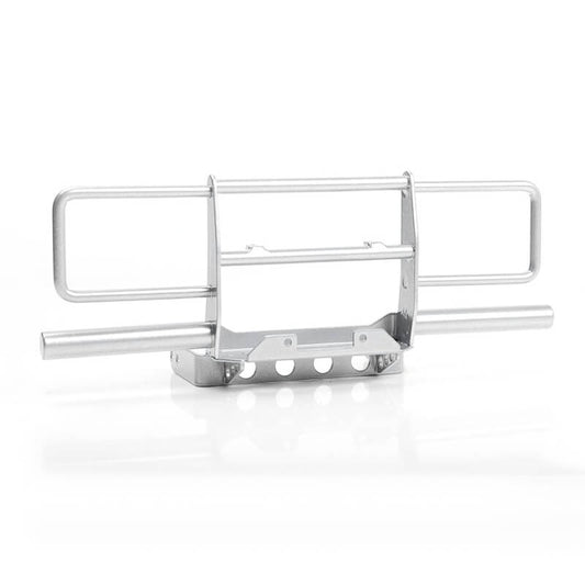 RC4WD Oxer Steel Front Winch Bumper for Vanquish VS4-10 Origin Body (Silver)