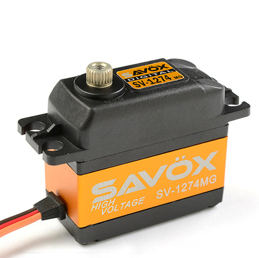 Savox 'High Voltage' Std Size Ultra Fast 9kg/0.42@7.4V SAV-SV1274MG