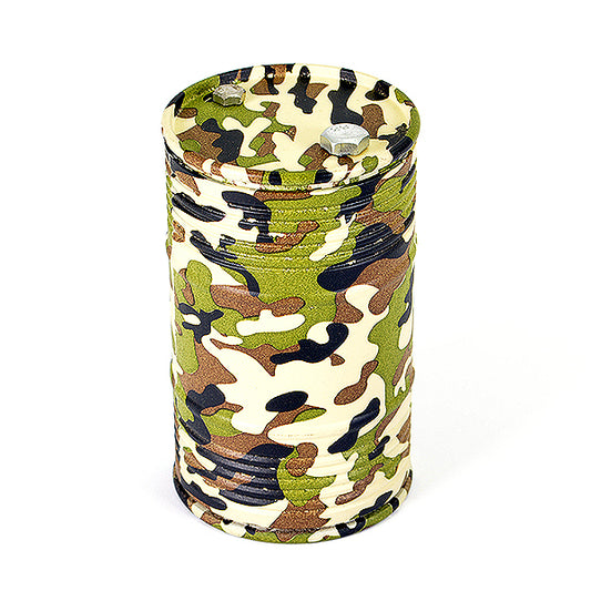 Fastrax Aluminium Anodised Oil Drum w/Removable Lid - Camo FAST2327AC