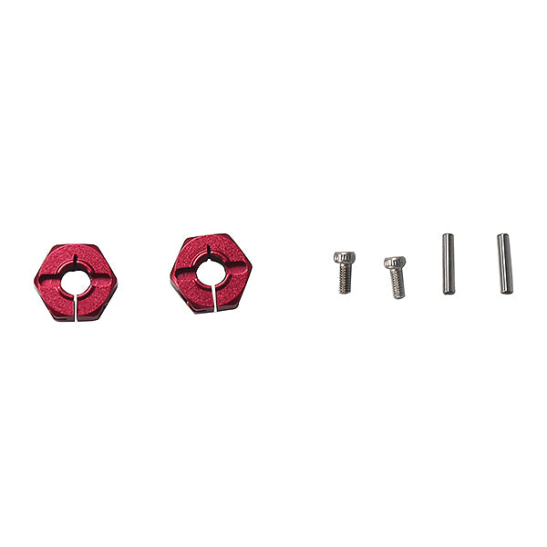 X-Rider Flamingo 6mm Hex. Hub Set(Metal,Red) XR-FG8064RD