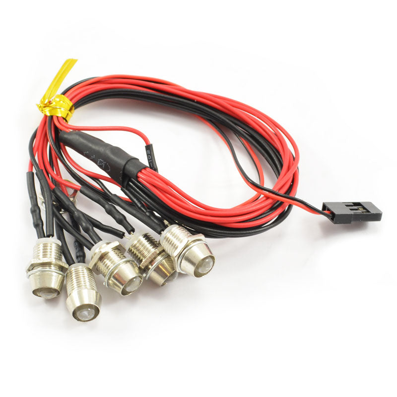 Fastrax White Headlights (6Pc) FAST199W-6