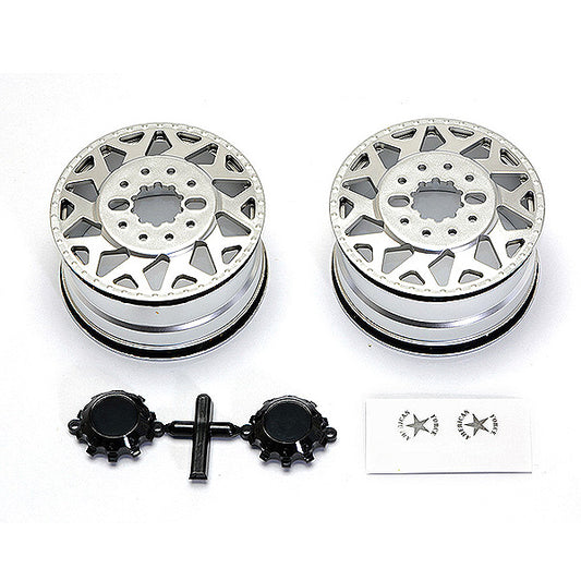 CEN Racing American Force H01 Contra Wheel (Silver, w/Blk Cap) CEN-CD0602