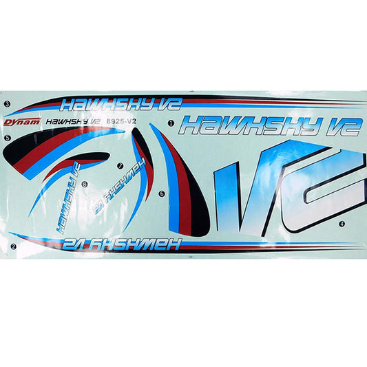 Dynam Hawksky V2 Decal DYN-HAWKV2-12