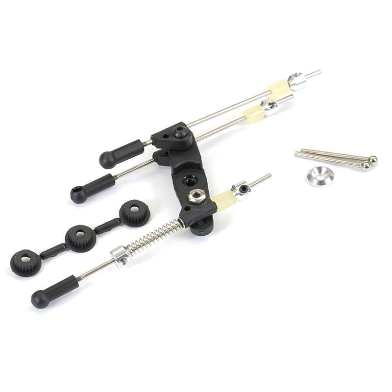 Fastrax Pre-Assembled Throttle/Brake Linkage Set Black FAST440BK