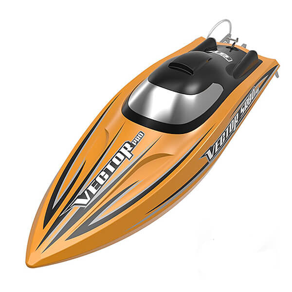 Volantex Vector Sr80 Pro ARTR RC Boat (No Batt)- Black/Orange V798-4P