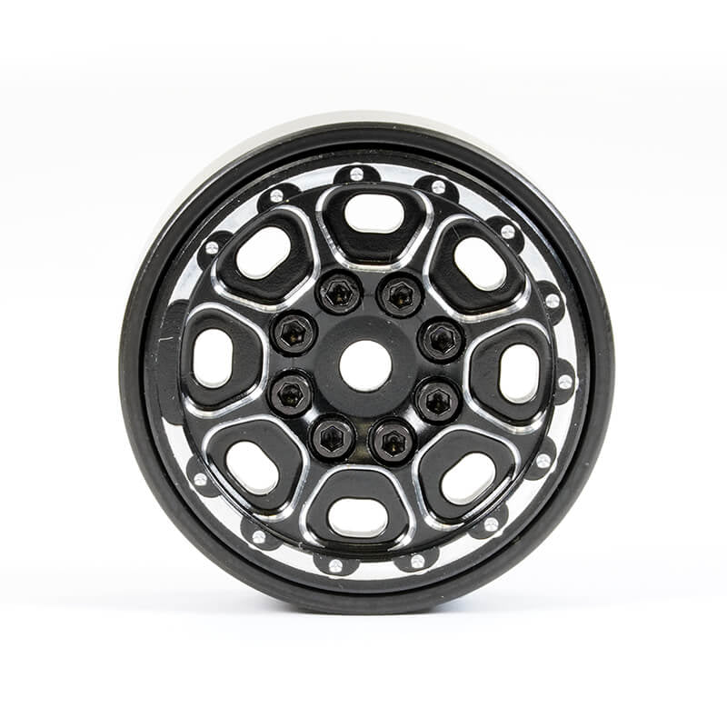 Fastrax TRX-4M CNC Beadlock Wheels (4) - Black FTTX468BK