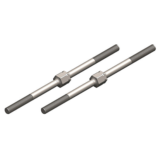 Corally Turnbuckle M4 92mm Steel 2pcs C-00180-144