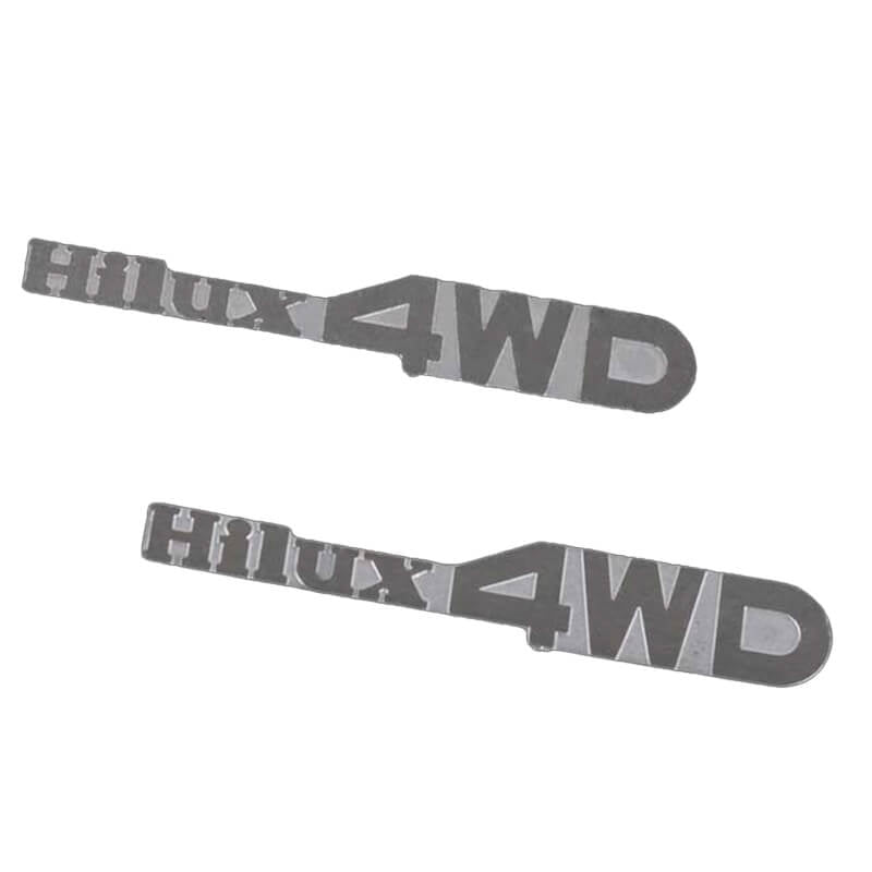 RC4WD 1:10 Hilux 4WD Emblem Set for Mojave & Hilux Body Z-S0930