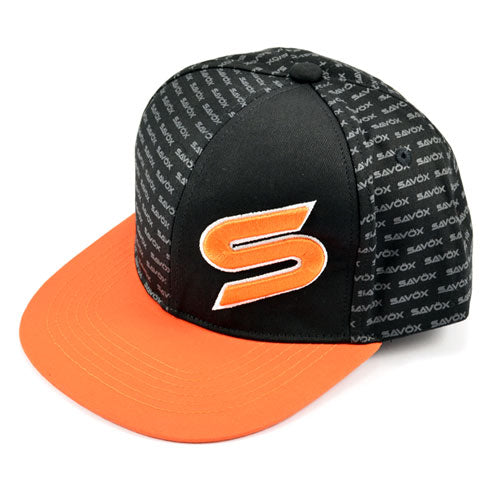 Savox 2015 Cap Black w/Orange Peak SAV004OR