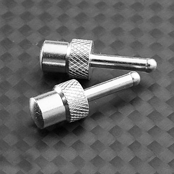 Gmade G-Air System Wheel Silver Metal Stoppers (2) GM70092