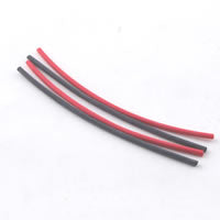 Fastrax 1.6mm X 10cm Heatshrink Red/Black (4) FAST96