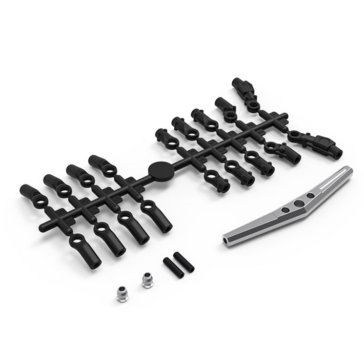 Gmade GR01 Machined M4 99mm Upper Link (Silver) GM30104