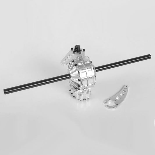 RC4WD 1/4 Scale Aluminum Rear Axle w/Quick Change Gears (Skell Z-A0130
