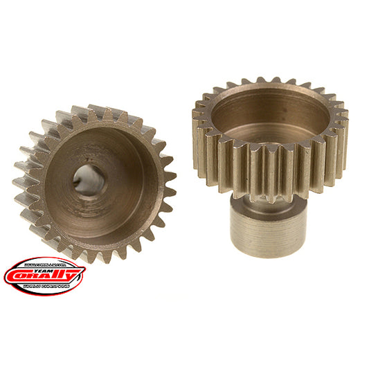 Corally 48 dp Pinion Long Boss Hardened Steel 27 Teeth Dia. 3.17mm
