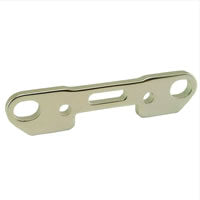 HoBao Hyper 8 Rear Suspension Plate Chrome (RTR RC Car) H88026W