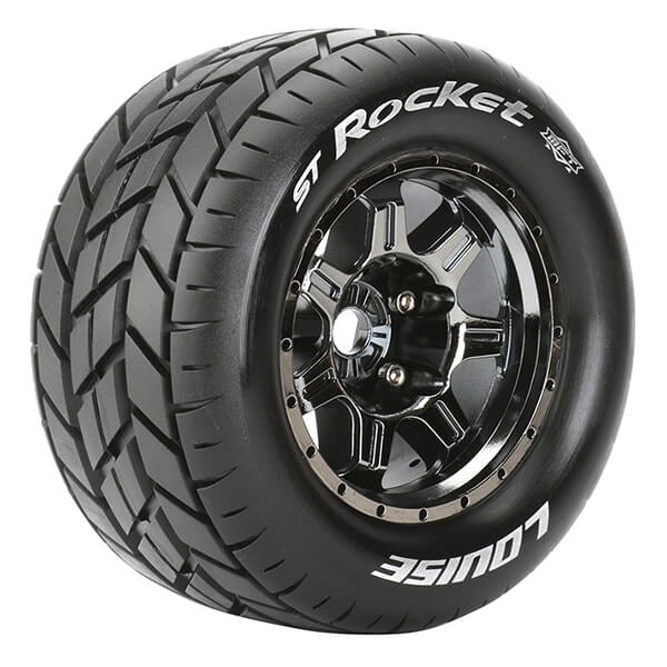 Louise RC St-Rocket 1:8 Sport 1/2" Offset Hex 17mm Black Chrome L-T3324BCH