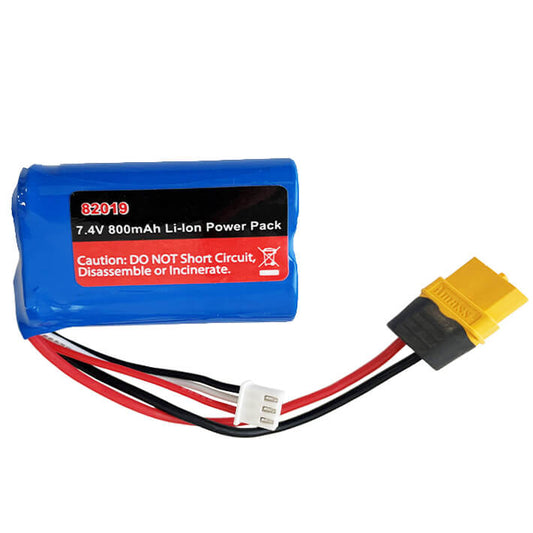 Joysway 7.4V 800mAh Li-Ion Pack with XT60 Connector JY82019