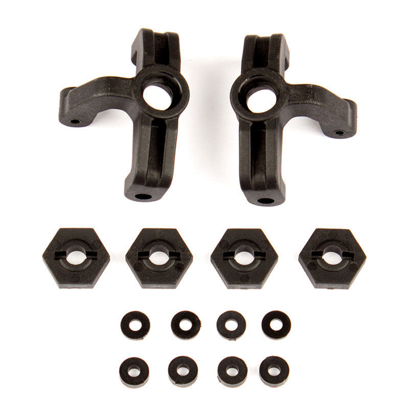 Associated Reflex 14B/14T Steering Blocks & Wheel Hexes AS21508