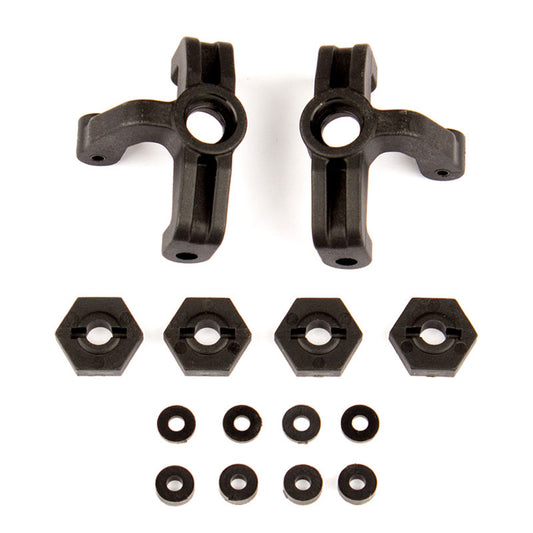 Associated Reflex 14B/14T Steering Blocks & Wheel Hexes AS21508