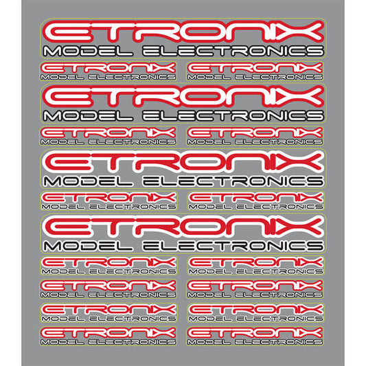 Etronix Mini Decal Sheet CML104