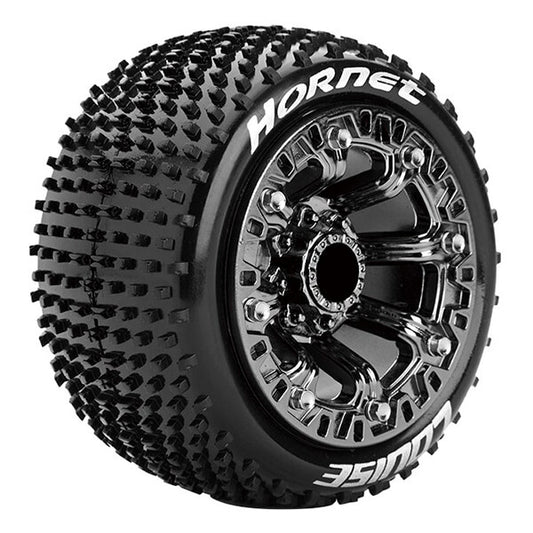 Louise RC St-Hornet 1/16 Soft Spoke Black Chrome TRX 1:16 L-T3172SBC