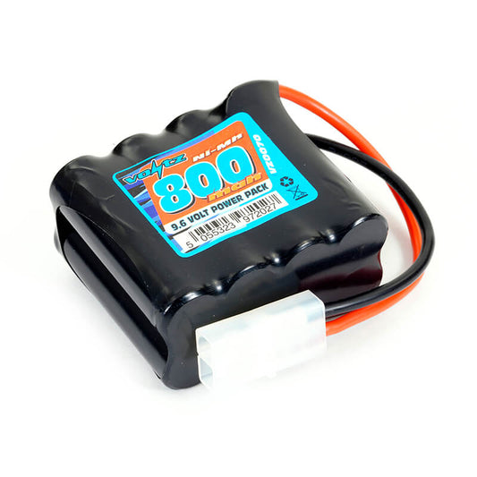 Voltz Hobby 9.6V 800mAh Aa Hump Pack Battery w/Tamiya Plug (He00014)