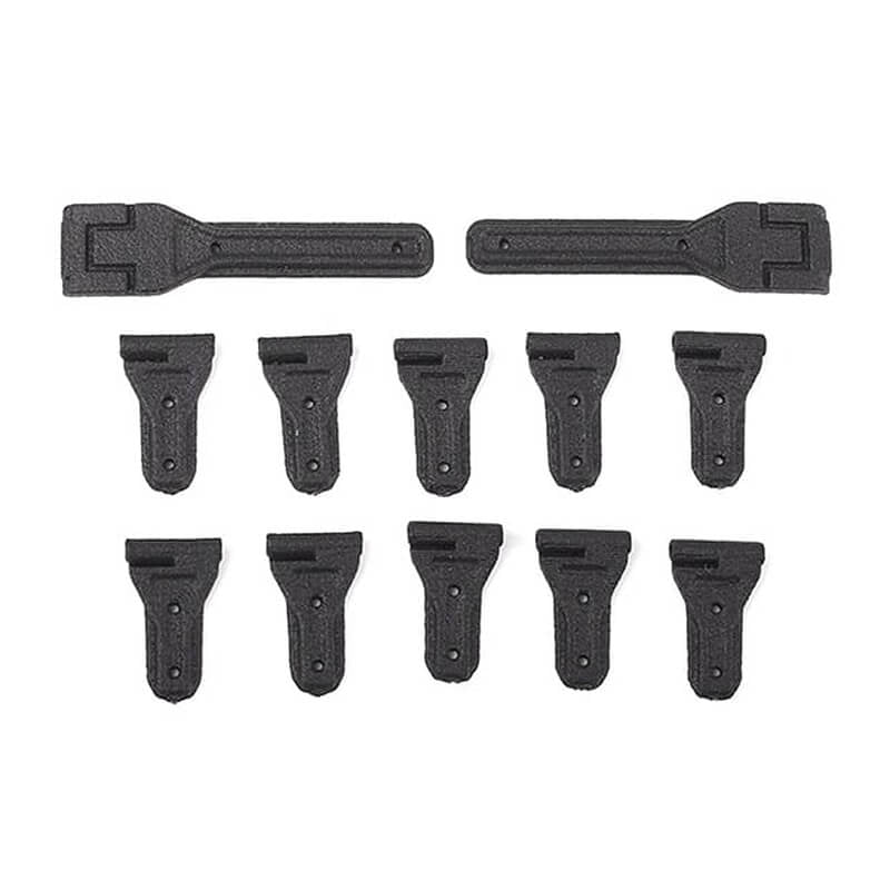 RC4WD Complete Door & Tailgate Hinge Set for Axial 1:10 SCX10 Jeep Wrangler