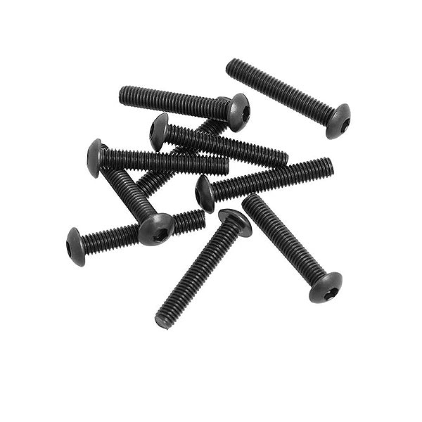 CEN Racing M3X18mm Button Head Hex Socket Screw (10pcs) CEN-G36325