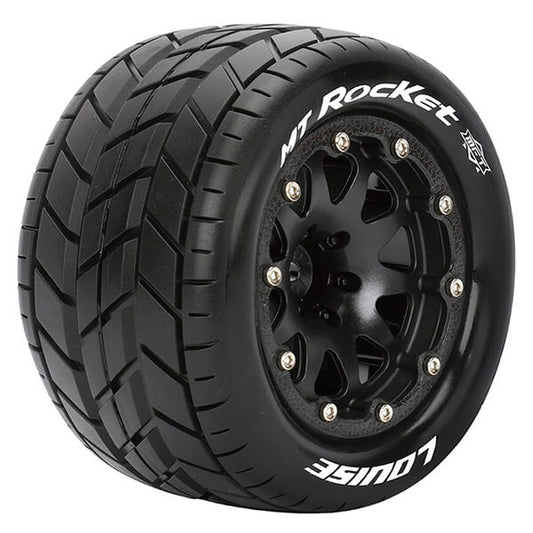 Louise RC MT-Rocket 1:10 Soft Bead-Lock/0 Offset Hex 12mm Black L-T3307SB