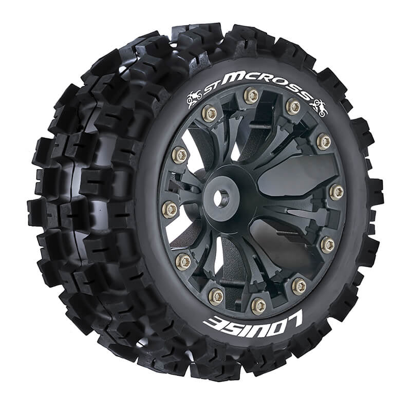 Louise RC St-Mcross 1:10 Soft 0 Offset Black Ep Stampede L-T3272SB