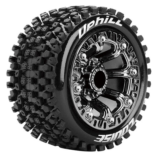 Louise RC St-Uphill 1/16 Soft Spoke Black Chrome TRX 1:16 E L-T3279SBC