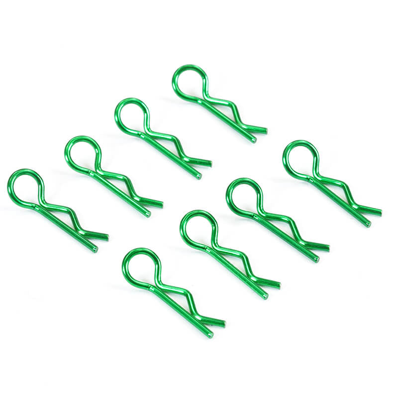 Fastrax Metallic Green Small Clips FAST212MG