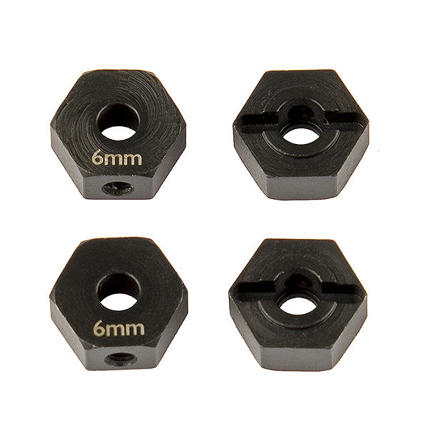 Element RC Ft Enduro Wheel Hexes, 6 mm, Steel EL42076